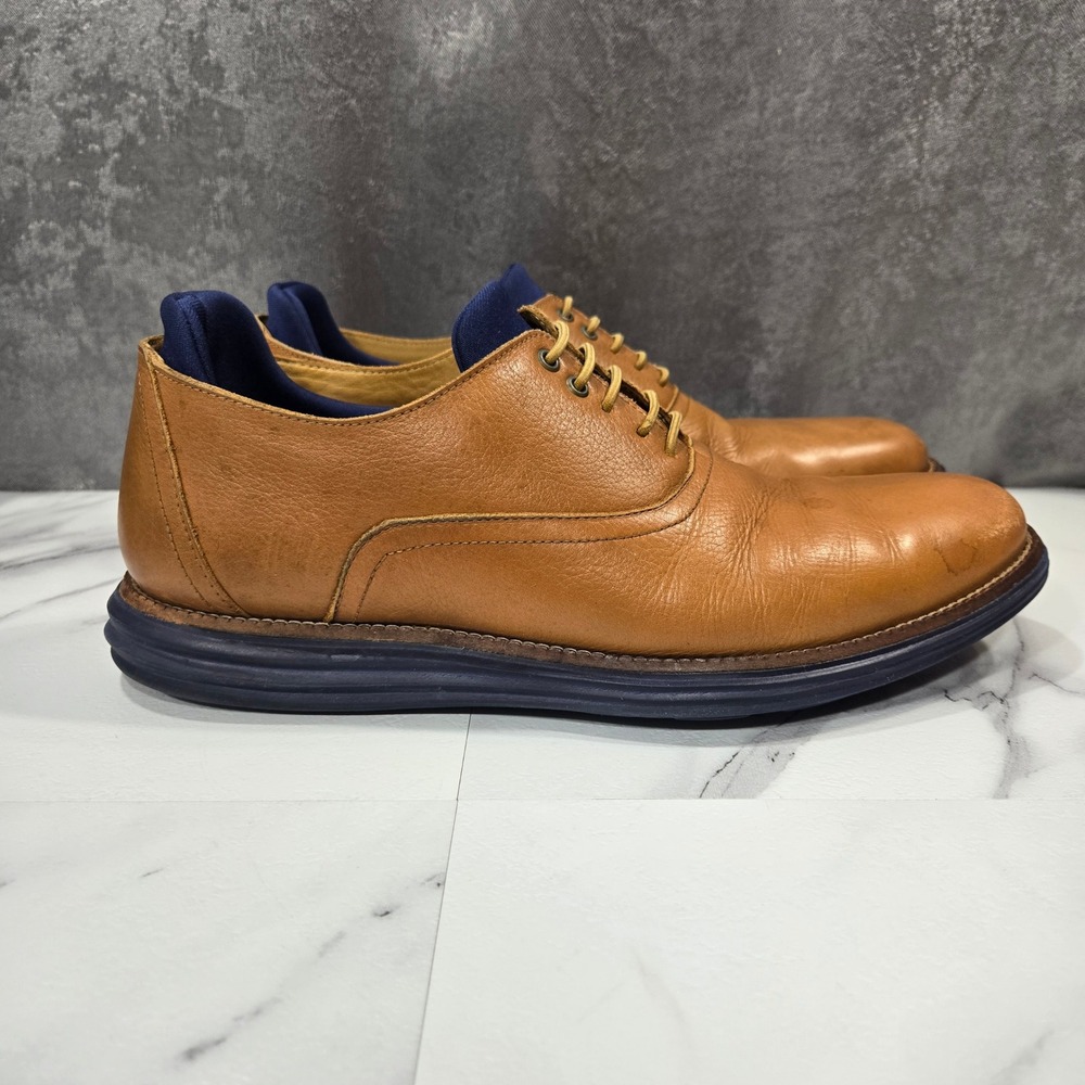 Martin Dingman Countryaire Oxford Shoes Mens 9.5 Brown Leather Plain Toe Lace Up
